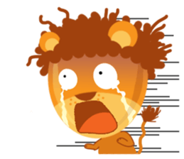 Super Cute Donguri Lion sticker #10620629