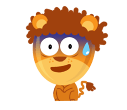Super Cute Donguri Lion sticker #10620631