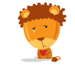 Super Cute Donguri Lion sticker #10620635