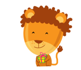 Super Cute Donguri Lion sticker #10620638