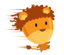 Super Cute Donguri Lion sticker #10620639