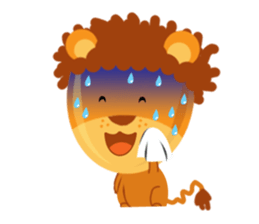 Super Cute Donguri Lion sticker #10620641