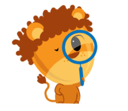 Super Cute Donguri Lion sticker #10620644