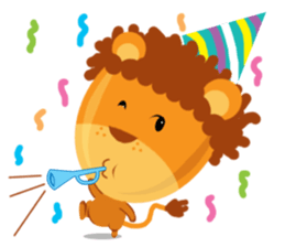 Super Cute Donguri Lion sticker #10620649