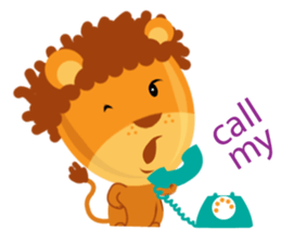 Super Cute Donguri Lion sticker #10620651