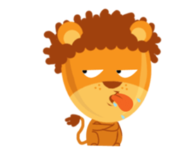 Super Cute Donguri Lion sticker #10620654