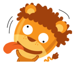 Super Cute Donguri Lion sticker #10620655