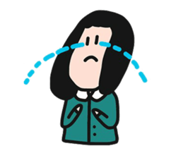 QQQ girl 2 sticker #10620696