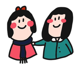 QQQ girl 2 sticker #10620702