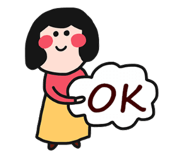 QQQ girl 2 sticker #10620717