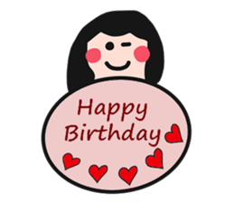 QQQ girl 2 sticker #10620722