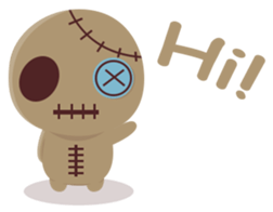 Voodoo Baby sticker #10621176