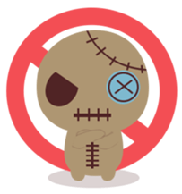 Voodoo Baby sticker #10621178