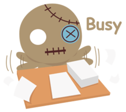 Voodoo Baby sticker #10621182