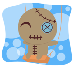 Voodoo Baby sticker #10621183