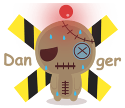 Voodoo Baby sticker #10621186