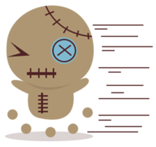 Voodoo Baby sticker #10621188