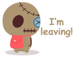 Voodoo Baby sticker #10621190