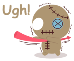 Voodoo Baby sticker #10621192