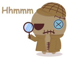 Voodoo Baby sticker #10621196