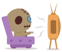 Voodoo Baby sticker #10621199