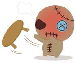 Voodoo Baby sticker #10621201