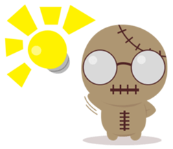 Voodoo Baby sticker #10621204