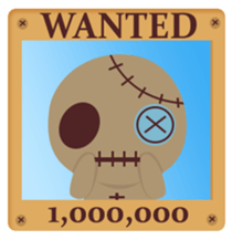 Voodoo Baby sticker #10621205