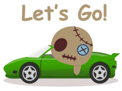 Voodoo Baby sticker #10621207