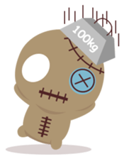 Voodoo Baby sticker #10621208