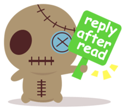 Voodoo Baby sticker #10621212