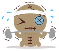 Voodoo Baby sticker #10621214