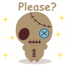 Voodoo Baby sticker #10621215