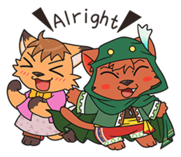 Matsuri's Phantasy Story 3 sticker #10621562