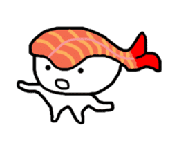 Sushi kid-chan sticker #10621578