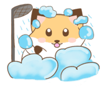 The forest fox "Coco" sticker #10621831