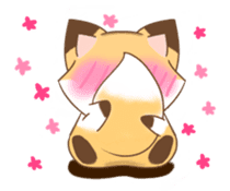 The forest fox "Coco" sticker #10621843