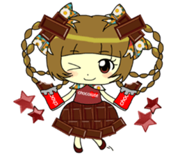 Glitter Cute Girls 3 -Sweets- sticker #10622393
