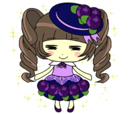 Glitter Cute Girls 3 -Sweets- sticker #10622396