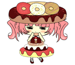 Glitter Cute Girls 3 -Sweets- sticker #10622400