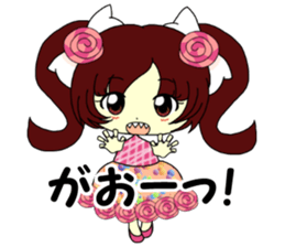 Glitter Cute Girls 3 -Sweets- sticker #10622411