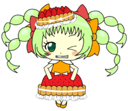 Glitter Cute Girls 3 -Sweets- sticker #10622414