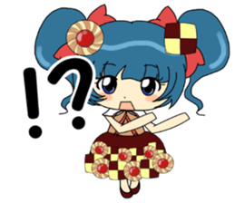 Glitter Cute Girls 3 -Sweets- sticker #10622421