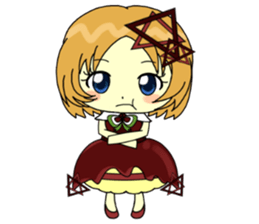 Glitter Cute Girls 3 -Sweets- sticker #10622423