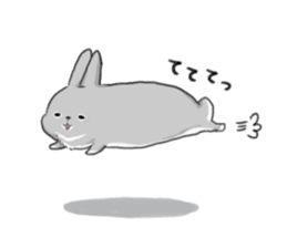 The world of the rabbit sticker #10623488