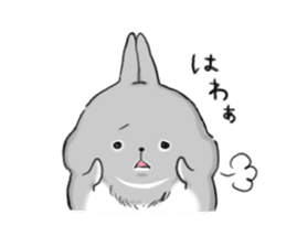The world of the rabbit sticker #10623495