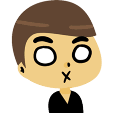 Angry couple sticker #10624160