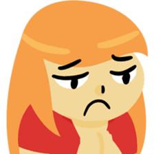 Angry couple sticker #10624175