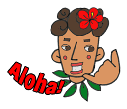 Aloha Prince sticker #10624400