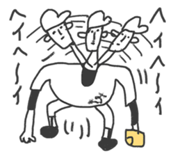 Go for it! Baseball boy sticker #10624447